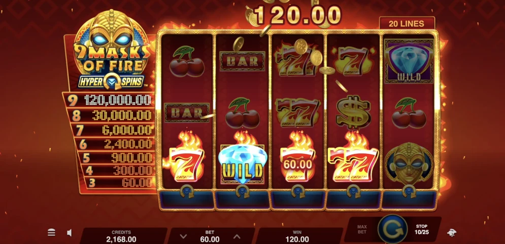 9 Masks of Fire HyperSpins