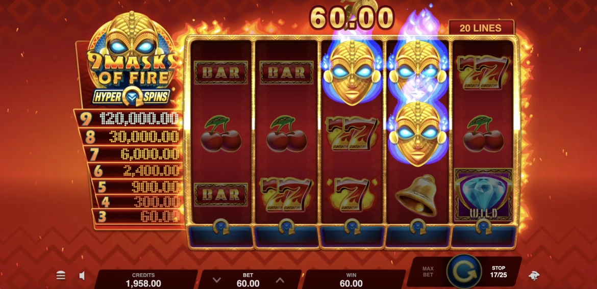 9 Masks of Fire HyperSpins